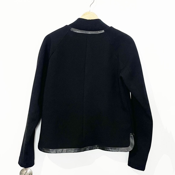 Danier Black Jersey Knit Blazer Sz S - Picture 2 of 15